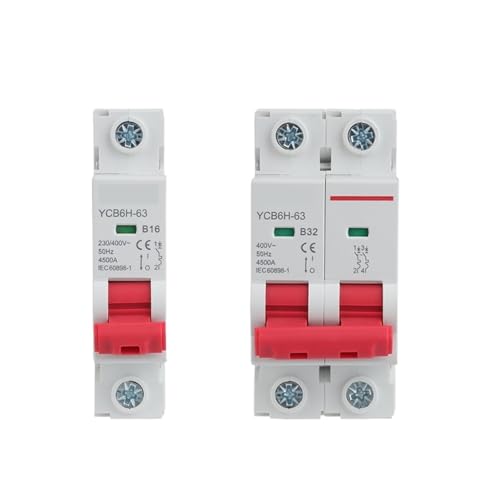 Disjoncteur miniature courbe B protection instantanée B16A 1P