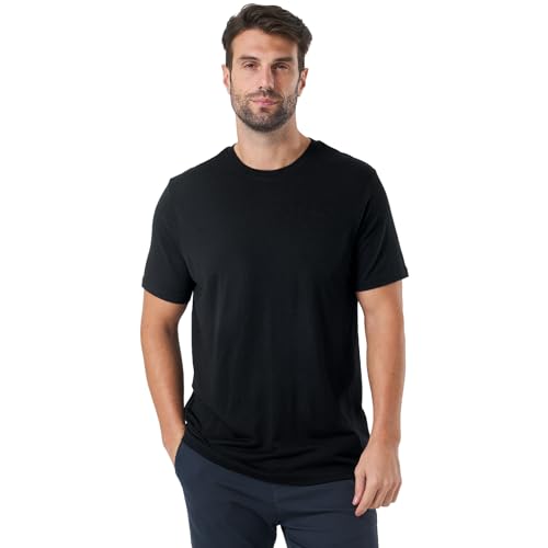 T-shirt 100 % laine mérinos de haute qualité doux et léger homme M