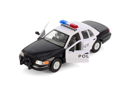 1999 Crown Victoria Police Modelo a Escala 1:24 miniatura 2