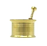 mortero fino de cal  bloom safran Mini mortero 3,5 x 2 cm – de latón en color dorado – ideal para especias finas como hilos de azafrán