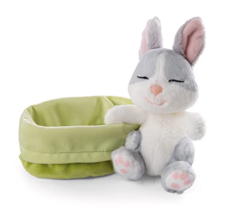 Nici Cuddly Toy Rabbit Grey 12 cm - Image 3