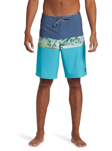 Bañador Hombre Quiksilver Surfsilk Panel 20" elástico de secado rápido con bolsillo trasero