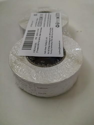 1000 Pcs Gefrieretiketten zum Beschriften, 50 x 25mm Gefrieretiketten Selbstklebend Ablösbar Wasserfeste Gefrierdosen Etiketten Küchenetiketten für Lebensmittelbehälter Gläser Marmelade