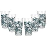  Bacardi Glas Longdrink Coktail Gläser Set - 6x Longdrinkgläser