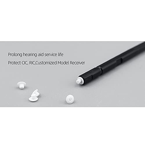 50-Pcs 1Mm Disposable Wax Guard Filters Cleaning Tool Accessories Hearing Aid Wax Guard Filters For Phonak, Widex, Unitron And Resound Hear Clear Hearing Aid Filters #TOP2