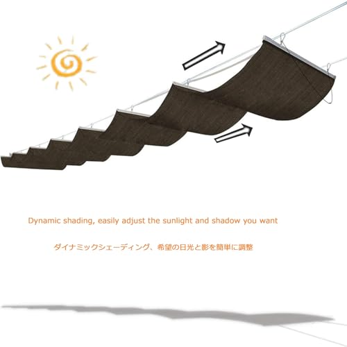 Auvent pour terrasse rétractable pour stopper la chaleur du soleil