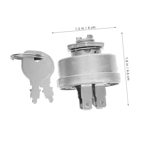 Interruptor de encendido para cortacésped con llaves compatible con varios modelos 3