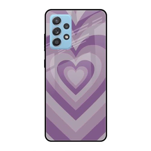 Image of SmashItUp Love | Heart | Couple | Loving Designer Printed TPU Metal Case Mobile Back Cover for Samsung A53 5G