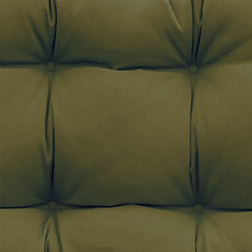 Image of QILLOWAY Outdoor Chaise Lounge Cushion 74x22x4 Inch, Waterproof Weather Resistant Replacement Pad for Patio Pool Furniture, Sage, Army Green