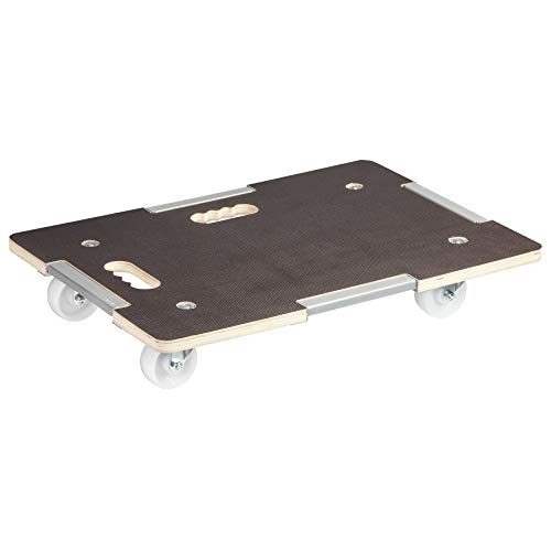WAGNER Chariot à roulettes MM 1381 I 63 x 43 x 10 cm I Format Euro - Charge 250 kg - pour...