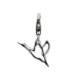 Anhänger mit Karabiner. Sehr schöne, filigrane Ausarbeitung.