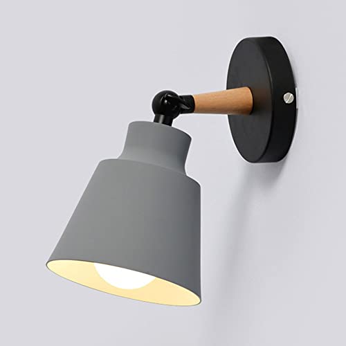 Aplique de pared de hierro de diseño creativo y lampara de noche lineal para interiores