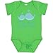 Inktastic Unisex Baby My Aunt Loves Me whales Infant Creeper