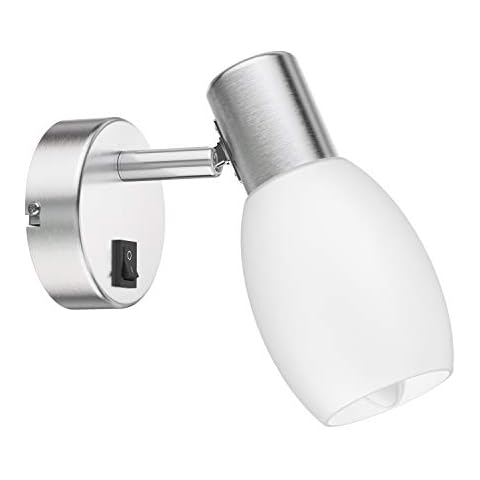 ledscom.de LUPI Wall Light with Switch Cover
