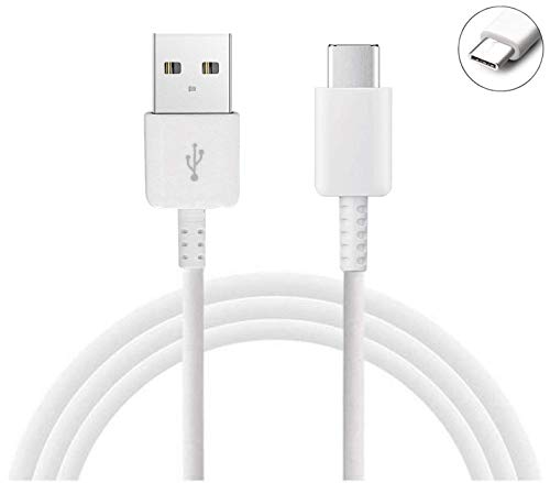 Original 10ft USB-C Cable for Samsung Galaxy A51 5G with Fast Charging and Data Transfer. (White 3M)