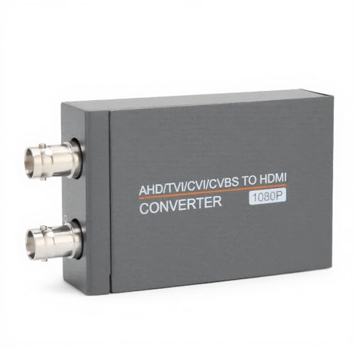 Adaptateur BNC vers HDMI pour connecter un vieux DVR de vidéosurveillance sur écran plat