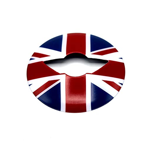 Lvbao 3D Steering Wheel Cover Dashboard Trim Sticker For Bmw Mini Cooper One S Jcw F Series F54 F55 F56 F57 F60 Countryman Clubman Union Jack (05) #TOP1