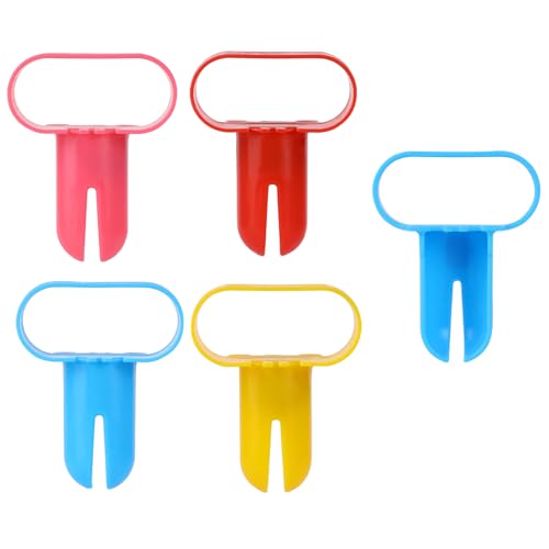 5 Pcs Balloon Tie Tool - Colorful Balloon Tying Device for Knotting, Wedding & Birthday Parties - 5 Colors