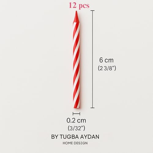 Tugba Aydan - 5つの数字の誕生日キャンドル - ナンバーキャンドル付き24ピースケーキデコレーションキット – 女の子の赤ちゃんの5歳の誕生日のお祝いのためのパーティー用品 [2]