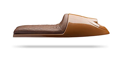Selle Cafe Racer Universelle Longue pour Virées Rétro le Week-End