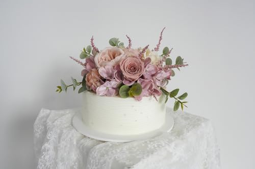 Adorno Floral para Tarta de Boda 7.87x7.87 pulgadas