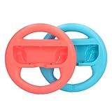 Lenkradgriff-Controller mit 2 Lenkrädern, können Sie Rennspiele mit Familie und Freunden genießen. Dies ist auch ein tolles für Kinder und Erwachsene.