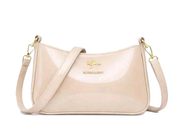 Attractive Ladies Sling Bag Solid Design PU Handbag Compact Crossbody Purse Fashion Collection-image-31