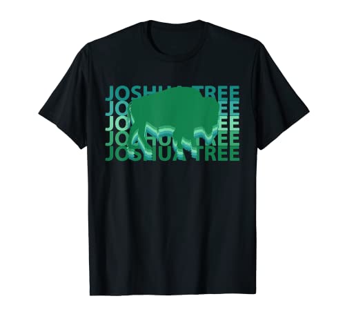Recuerdo de regalos de California del Parque Nacional Joshua Tree CA Camiseta