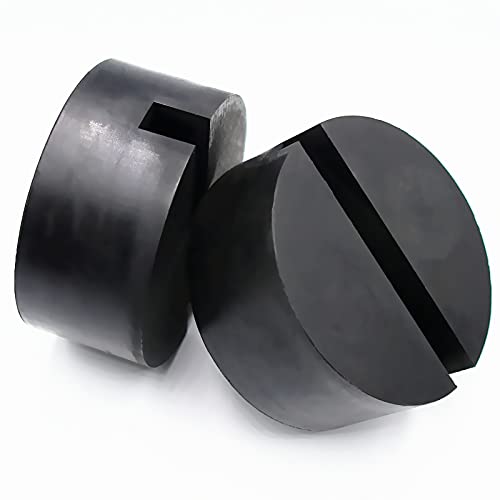 Image of Rubber Jack Pad,Medium Size Frame Rail Adapter Pad (2PCS) | Protector Slotted Jack Pad, for Universal Vehicle