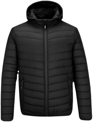 Jaqueta Puffer Bobojaco Masculina Casaco Corta Vento Acolchoada I...