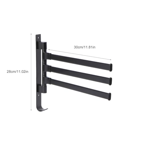 Porte-serviettes mural compact pour optimiser le rangement d'une petite douche