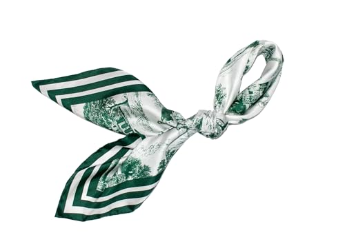 William & Lauren Women’s 100% Silk Baylor Toile Scarf -Elegant Gift for Baylor Graduates, Alumni, and Fans – Officially Licensed Collegiate Accessory2