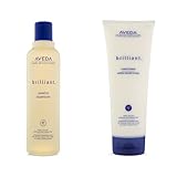 Aveda Brilliant Shampoo & Conditioner Set | Shine-Enhancing Shampoo & Conditioner | Deeply Cleanses, Detangles, Smooths | for All Hair Types