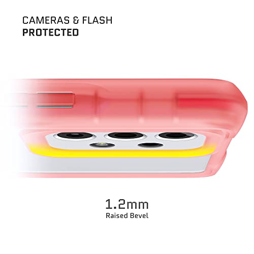 Image of Ghostek COVERT Clear Pink Samsung Galaxy A53 5G Case for Women Premium Protective Cover Screen and Camera Lens Protection Heavy Duty Shockproof Bumper Designed for 2022 Samsung A53 5G (6.5inch) (Pink)