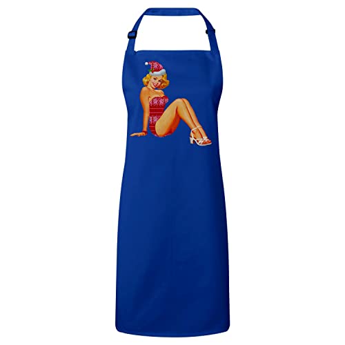 Tablier cuisine Mere Noel vintage un cadeau retro original pour passionne de cuisine