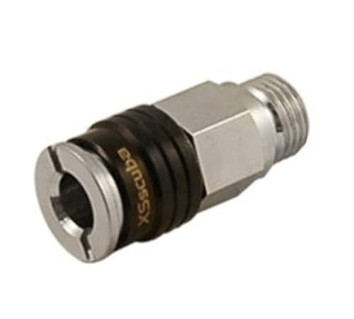 Adaptador QD estilo oceánico XS Scuba fabricado con materiales resistentes de alta calidad