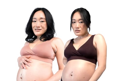 Image of &Circus Maternity Bra | Nursing Bra for Women | Pull Down Feeding Bra | Non Padded Bra for Women Slip On | Tencel Micromodal
