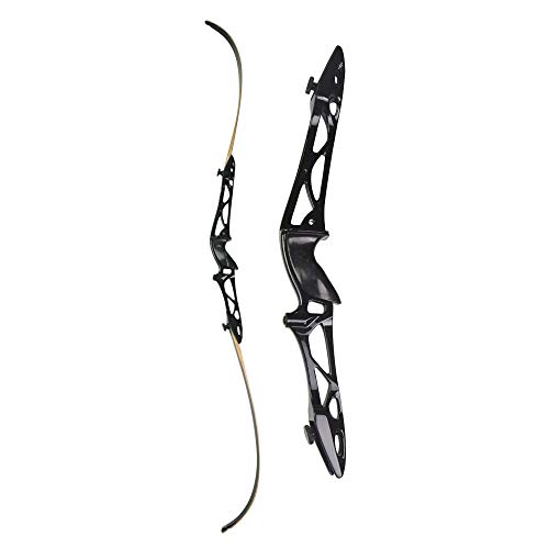 Zshjgjr Archery 66" 68" 70" Takedown Recurve Bow And Arrow Set 14-40Lbs Hunting Target Practice Bow Kit Aluminum Alloy Riser Traditional Longbow For Adult Youth Beginner (Black, 70" 40Lbs) #TOP4