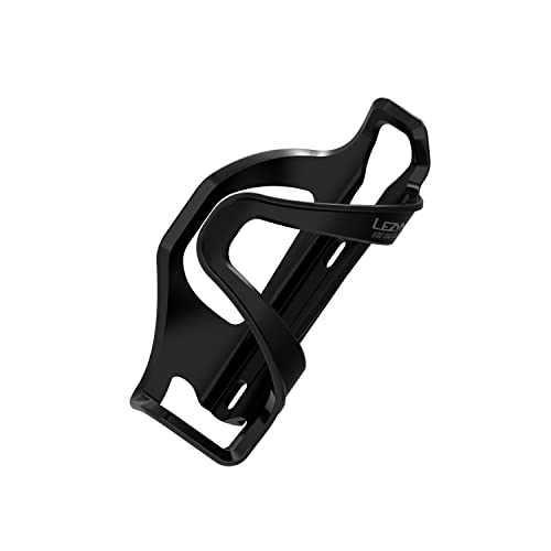 Lezyne Flow Sl | Bike Water Bottle Cage, Composite, Left, Black, 48G, Road, Mountain, Gravel Cycling Water Holder #TOP14