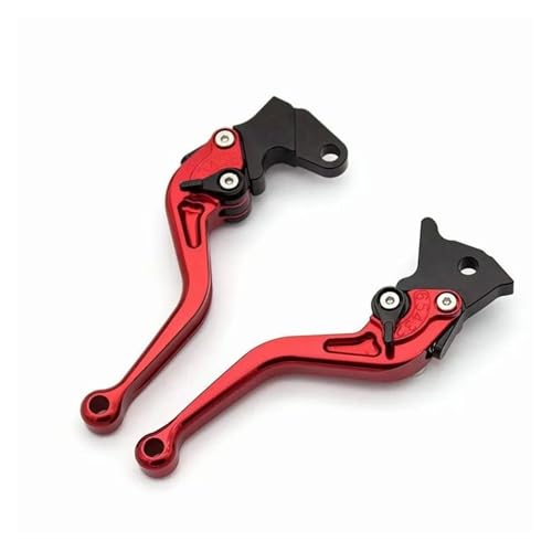 �ɓK������XT660 RX ���� XT660R XT660X 2004-2017 CNC �I�[�g�o�C�u���[�L�N���b�`���o�[�����\�ȃA���~���o�[ �o�C�N�N���b�`�u���[�L ���o�[(Red 147mm)