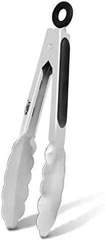 Pince Cuisine Fine 30cm Acier Inoxydable - Ustensile Barbecue Et Aquariophilie