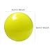 Menolana 3 Layer Park Golf Ball 2.36'' Golf Practice Ball for Professional Outdoor Activities Men Women Yard, Yellow