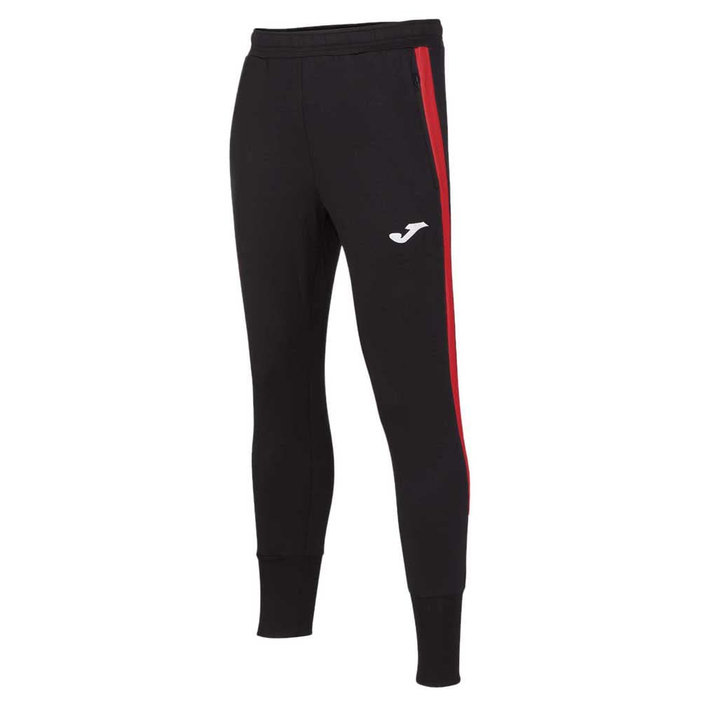 Joma Men's Advance Protective Trousers, Black/Red, Regular EU