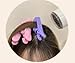 6 PCS Hair Root Fluffy Clip, Natural Fluffy Hairpin, DIY Hair Curler Clip Naturally Fluffy Curly Hair Styling Tool, Self-holding Curling Root Clip for Long & Short Hair 66616 (Purple 6)