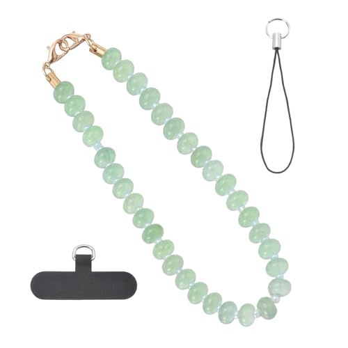 Pulsera de piedras preciosas naturales para colgar el teléfono