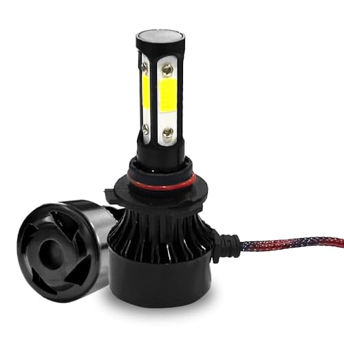 Image of Auto Pearl 9005 LED-Headlight Bulb for Car 80W 3500LM 6000K, White (9005 Car LED-Headlights Bulb), Pack of 2