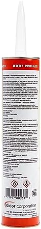 Dicor 501LSW-1 Epdm Self-Leveling Lap Sealant-10.3 Oz. Tube, White, 10.3 Fluid_Ounces (Packaging May Vary) - View 5