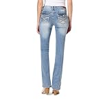 WallFlower Luscious Curvy Bootcut Jeans for Women Mid-Rise Insta Stretch Denim in Petite, Midsize, Plus Size, Juniors Jeans - Image 2