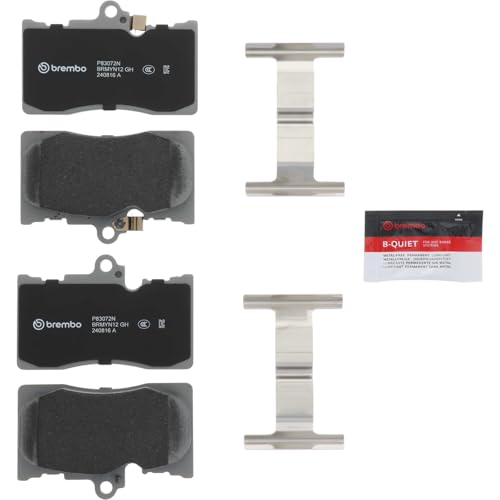 Brembo P83072N avant plaquettes pour remplacer vos freins usés avant le contrôle