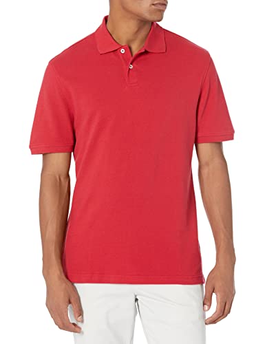 Image of Amazon Essentials Men's Slim-Fit Short-Sleeve Cotton Pique Polo Shirt